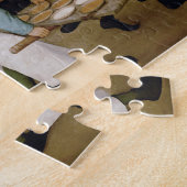 Pieter Bruegel the Elder - Peasant Wedding Legpuzzel (Zijkant)