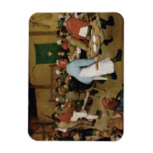 Pieter Bruegel the Elder - Peasant Wedding Magneet (Verticaal)