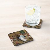 Pieter Bruegel the Elder - Peasant Wedding Onderzetter (Rechterzijde)