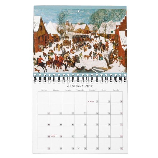 Pieter Bruegel the Elder Small 2016 Kalender (Jan 2026)