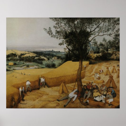 Pieter Bruegel the Elder - The Harvesters Poster (Voorkant)
