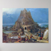 Pieter Bruegel the Elder - Tower of Babel Poster (Voorkant)
