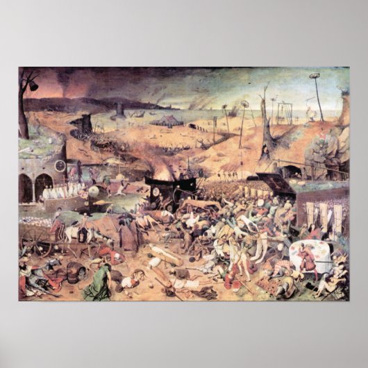 Pieter Bruegel-Triumph of Death Poster (Voorkant)
