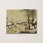 Pieter Bruegel - Winterlandschap met skaters Legpuzzel (Horizontaal)