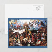 Pieter Bruegel's "Herfst van de RebellenAngels" Briefkaart (Voorkant / Achterkant)