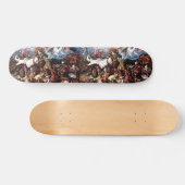 Pieter Bruegel's "Herfst van de RebellenAngels" Skateboard (Horizontaal)