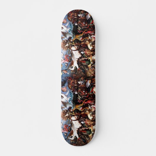 Pieter Bruegel's "Herfst van de RebellenAngels" Skateboard (Voorkant)