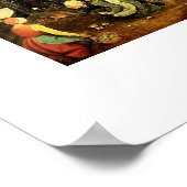 Pieter Bruegel's "Kinderspelen" - 1560 Poster (Hoek)