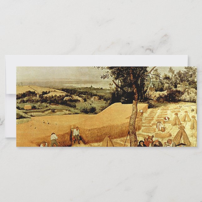 Pieter Bruegel's The Harvesters (1565) (Voorkant)