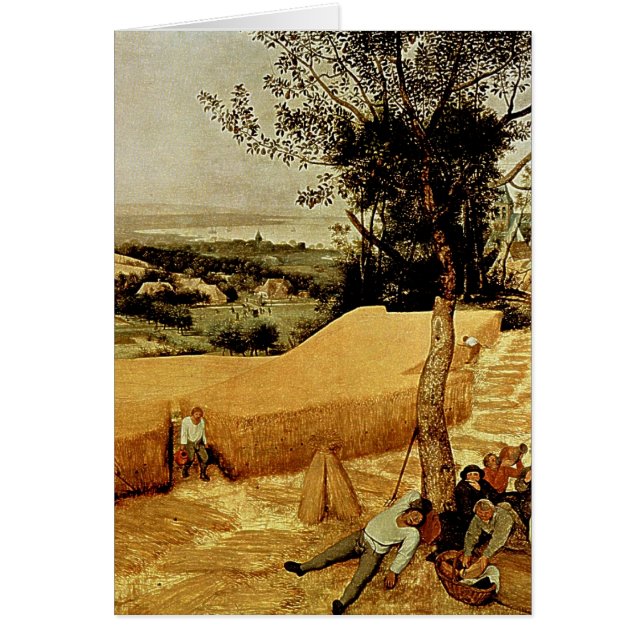 Pieter Bruegel's The Harvesters (1565) (Voorkant)
