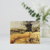 Pieter Bruegel's The Harvesters (1565) Briefkaart (Staand voorkant)