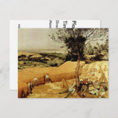 Pieter Bruegel's The Harvesters (1565) Kaart (Voorkant / Achterkant)