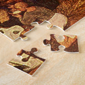 Pieter Bruegel's The Harvesters (1565) Legpuzzel (Zijkant)