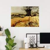 Pieter Bruegel's The Harvesters (1565) Poster (Thuiskantoor)