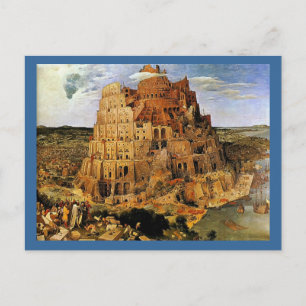 Pieter Bruegel's "The Tower of Babel" (circa 1563) Briefkaart