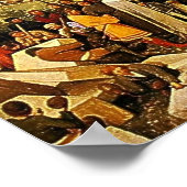 Pieter Bruegel's "The Tower of Babel" (circa 1563) Poster (Hoek)