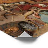 Pieter Brueghel de Oude de triomf van de dood Poster (Hoek)