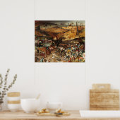 Pieter Brueghel de Oude de triomf van de dood Poster (Keuken)