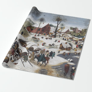 Pieter Brueghel De volkstelling in Bethlehem Cadeaupapier