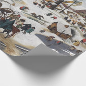 Pieter Brueghel De volkstelling in Bethlehem Cadeaupapier (Hoek)