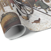 Pieter Brueghel De volkstelling in Bethlehem Cadeaupapier (Rol Hoek)