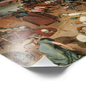 Pieter Brueghel el Viejo el triunfo de la muerte Foto Afdruk (Hoek)