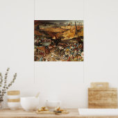 Pieter Brueghel el Viejo el triunfo de la muerte Poster (Keuken)