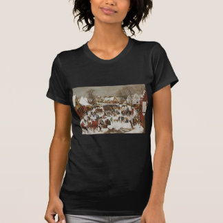 Pieter Brueghel is een winterlandschap met de Mas T-shirt