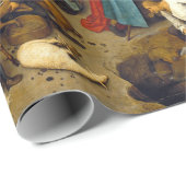 Pieter Brueghel Netherlandish Proverbs Cadeaupapier (Rol Hoek)