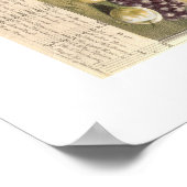 Pieter Casteels, twaalf maanden fruit, augustus Poster (Hoek)