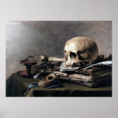 Pieter Claesz, stilleven Poster (Voorkant)