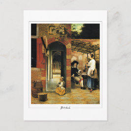 Pieter de Hooch #105 - Kunst Briefkaart