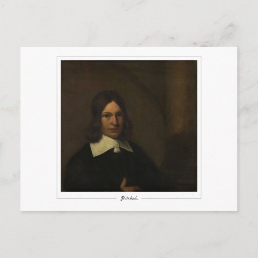 Pieter de Hooch #109 - Kunstmatig Briefkaart (Voorkant)