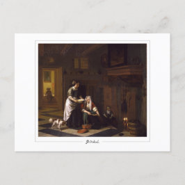 Pieter de Hooch #13 - Kunst Briefkaart