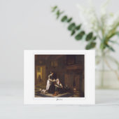 Pieter de Hooch #13 - Kunst Briefkaart (Staand voorkant)