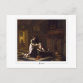 Pieter de Hooch #13 - Kunst Briefkaart (Voorkant)