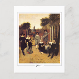 Pieter de Hooch #143 - Kunst Briefkaart