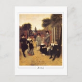 Pieter de Hooch #143 - Kunst Briefkaart (Voorkant)