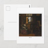 Pieter de Hooch #150 - Kunst Briefkaart (Voorkant / Achterkant)