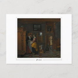 Pieter de Hooch #3 - Fine Art Briefkaart