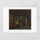 Pieter de Hooch #3 - Fine Art Briefkaart (Voorkant)