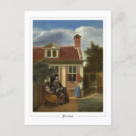 Pieter de Hooch #59 - Fine Art Briefkaart