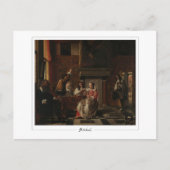 Pieter de Hooch #76 - Kunst Briefkaart (Voorkant)