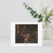 Pieter de Hooch #76 - Kunstkaart Briefkaart (Staand voorkant)