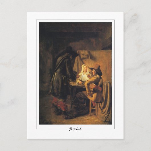 Pieter de Hooch #77 - Kunst Postkaart (Voorkant)