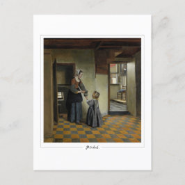Pieter de Hooch #81 - Kunstmatig Briefkaart