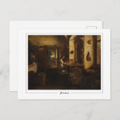 Pieter de Hooch #85 - Kunst Briefkaart (Voorkant / Achterkant)