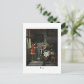 Pieter de Hooch #9 - Briefkaart voor Schone Kunste (Staand voorkant)