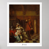 Pieter de Hooch Zedign Art Poster #10 (Voorkant)