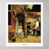 Pieter de Hooch Zedign Art Poster #105 (Voorkant)